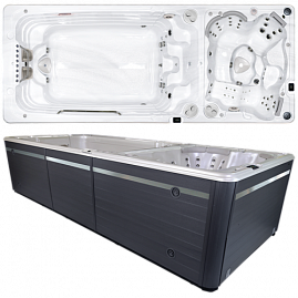 Бассейн с противотоком Hydropool Aquatrainer 19 DTAX